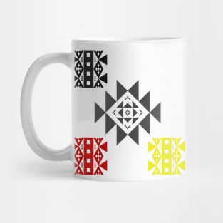 4 Colors Tribal Mug